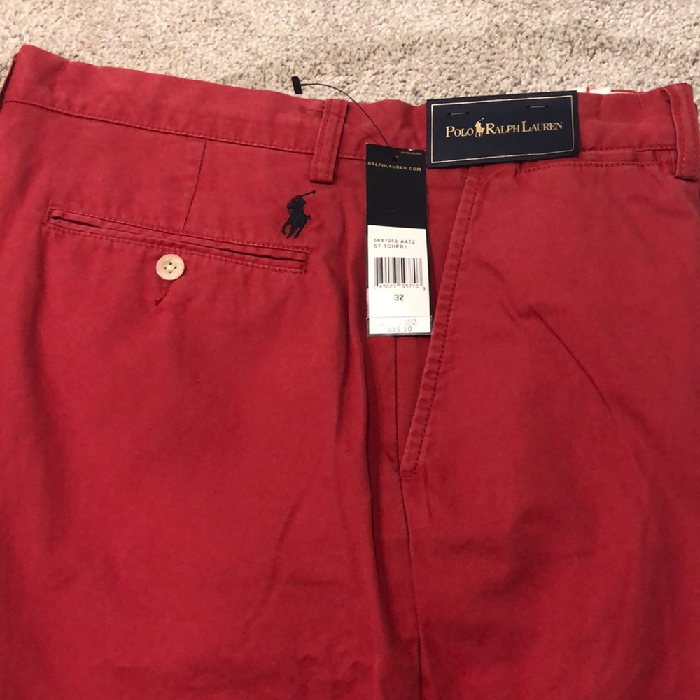 Polo by Ralph Lauren men's 32 red shorts